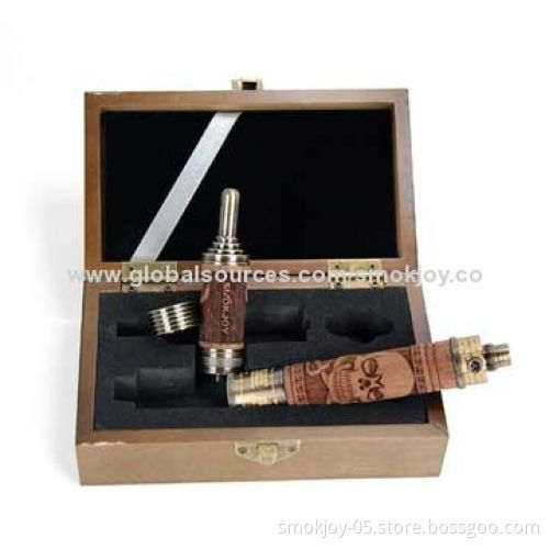 N fire 2 full kit high quality wooden e-cigarette modNew